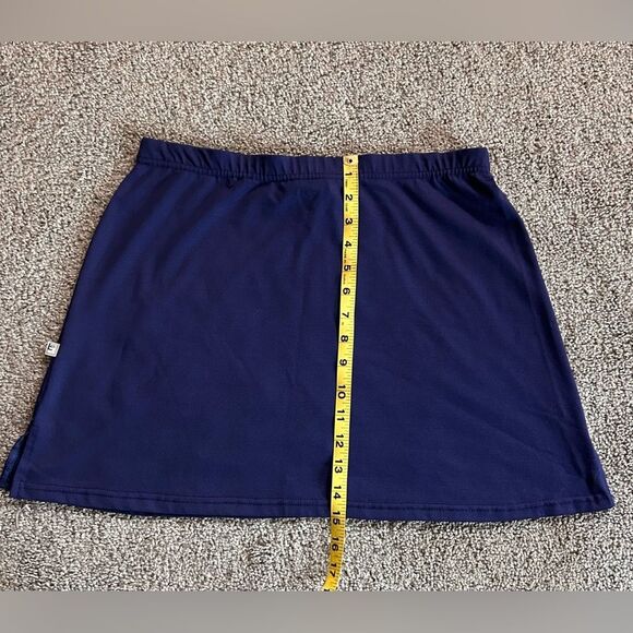 90’s Lej Navy Blue Tennis Skirt size Medium - Picture 6 of 11